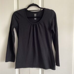 Denver Hayes Black Long Sleeve T-Shirt